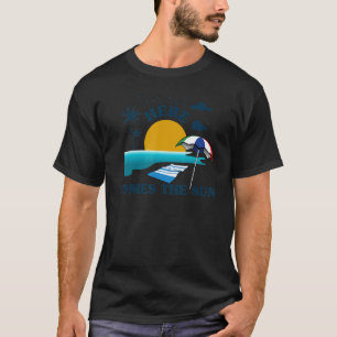 Camiseta Aqui está o Sol Flórida Floridiano Estados Unidos 