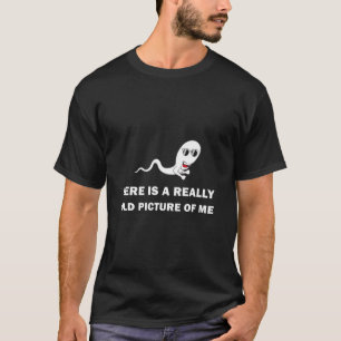 Camiseta Aqui está uma imagem muito antiga de mim - Engraça
