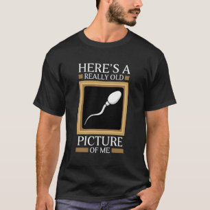 Camiseta Aqui Está Uma Piada De Células De Esperma Muito Ve