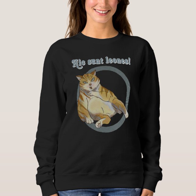 Camiseta Aqui estão leões  (Frente)
