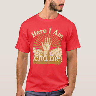 Camiseta Aqui Estou - Mande-Me