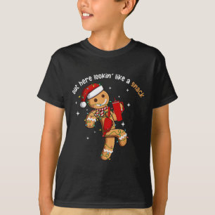 Camiseta Aqui fora parecendo um lanche Luz engraçada de Nat