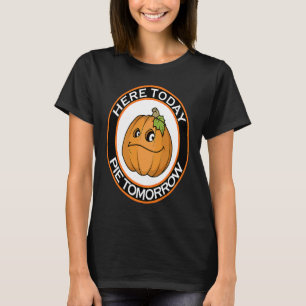 Camiseta Aqui hoje, empate amanhã Dia das Bruxas Fu, de Hom
