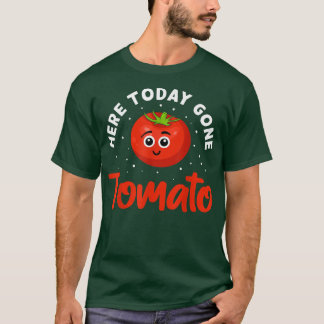 Camiseta Aqui Hoje, O Veganismo Do Tomate Foi Design Para O