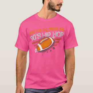 Camiseta Aqui Para As Bebidas E O Salto Da Ponta Dos 90S