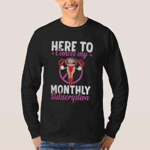 Camiseta Aqui Para Cancelar Minha Assinatura Mensal Histere