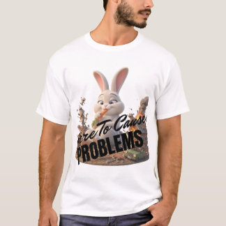 Camiseta Aqui Para Causar Problemas