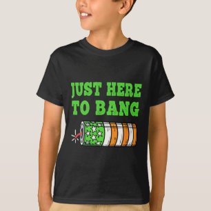 Camiseta Aqui para o Dia de São Patrício
