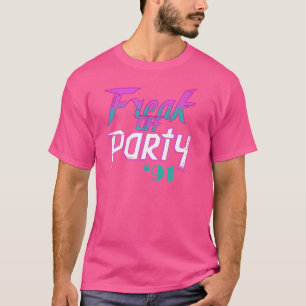 Camiseta Aqui Para O Hip Hop Do Adulto Do Partido 90S