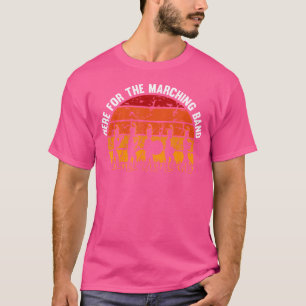 Camiseta Aqui Para O Tambor De Banda Marchante Grande Engra