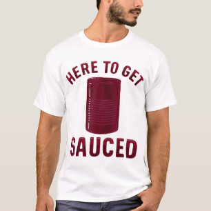 Camiseta Aqui Para Obter Um Feliz Molho Engraçado De Morang
