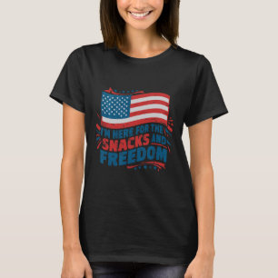 Camiseta Aqui Para Os Cachorros E A Liberdade Vintage 4 De 