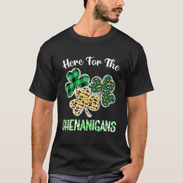Camiseta Aqui Para Os Shenanigans (Frente)