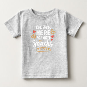 Camiseta Aqui para os Snacks