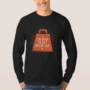 Camiseta Aqui Para Se Livrar Do Gato Gordo, Giro Chubby