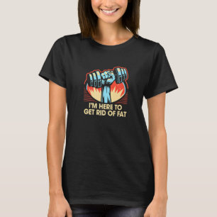 Camiseta Aqui Para Se Livrar Do Gato Gordo, Giro Chubby