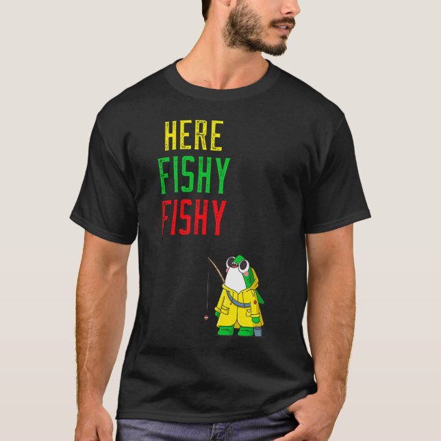 Camiseta Aqui Peixinho Peixinho (Frente)