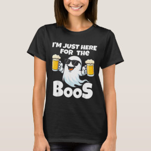 Camiseta Aqui pelos Óculos de Sol Fantasmas dos Boos, Dia d
