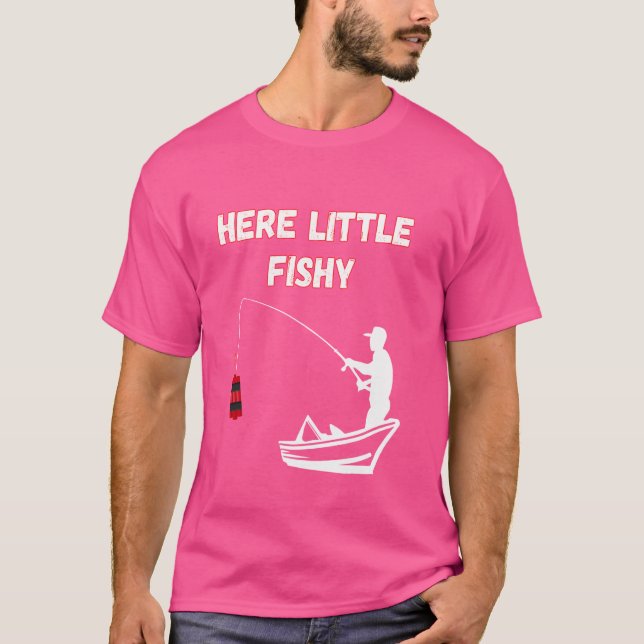 Camiseta Aqui Pequeno Peixe (Frente)