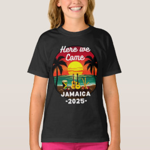 Camiseta Aqui Vamos Nós Jamaica 2025 Viagem de Família de V