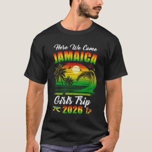 Camiseta Aqui Vamos Nós Viagem das Meninas Jamaica 2026 Ver