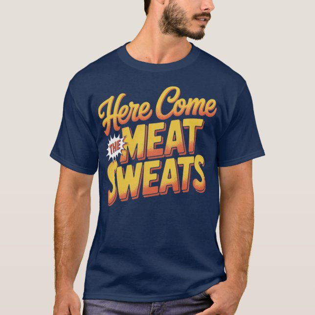 Camiseta Aqui Vem A Carne Suga Engraçada Ação De Graças (Frente)