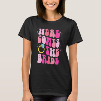 Camiseta Aqui Vem A Noiva Despedida De Solteira Noiva Brida