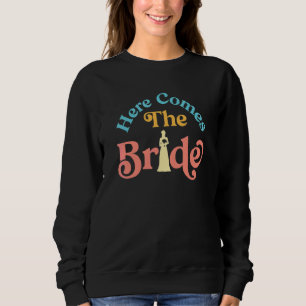 Camiseta Aqui Vem A Noiva Ideia De Chá De Casa De Noiva Par