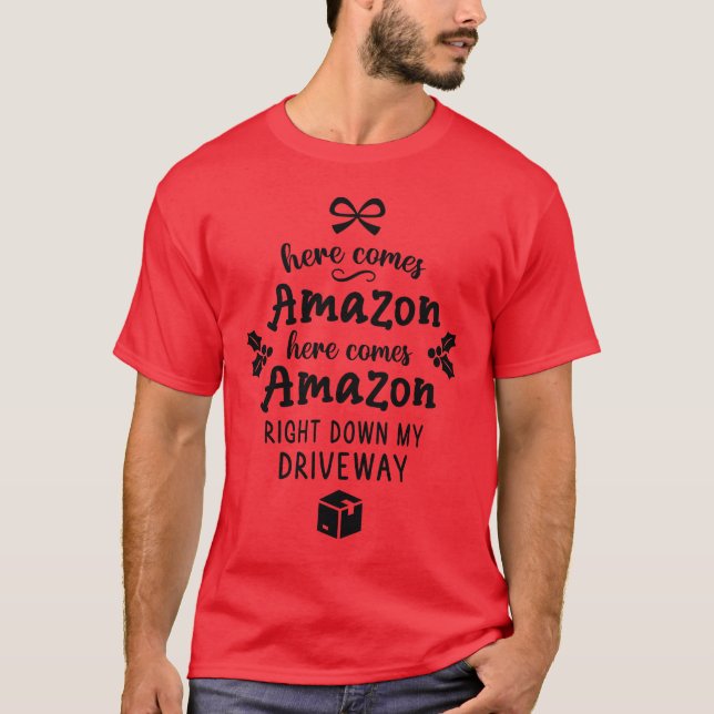 Camiseta Aqui Vem Amazon (Frente)