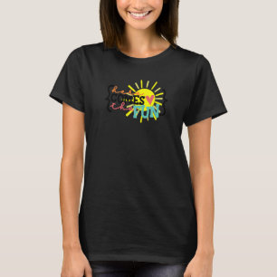 Camiseta Aqui Vem As Víblias Tropicais De Verão Divertidas