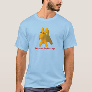 Camiseta Aqui vem o cachorro do Sr. Bill!