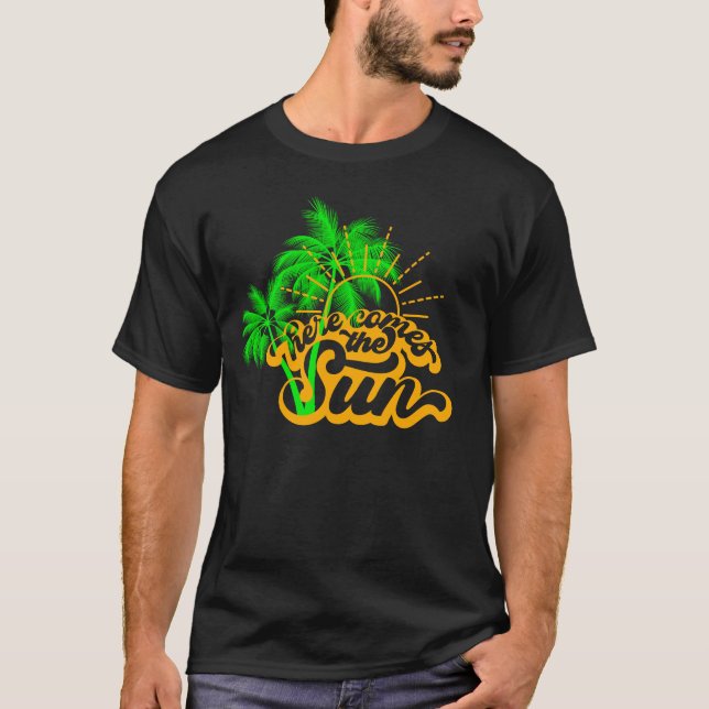 Camiseta Aqui vem o Sol (Frente)