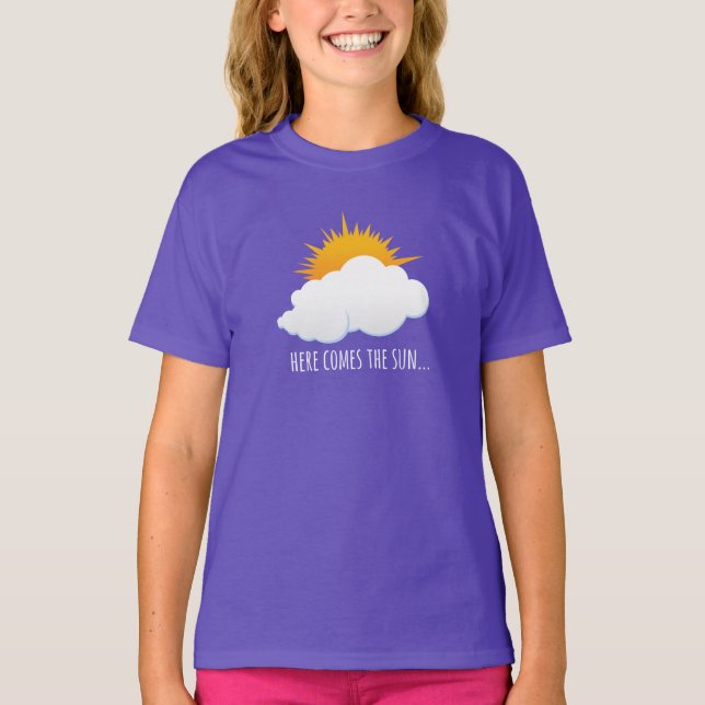 Camiseta Aqui Vem O Sol (Frente)
