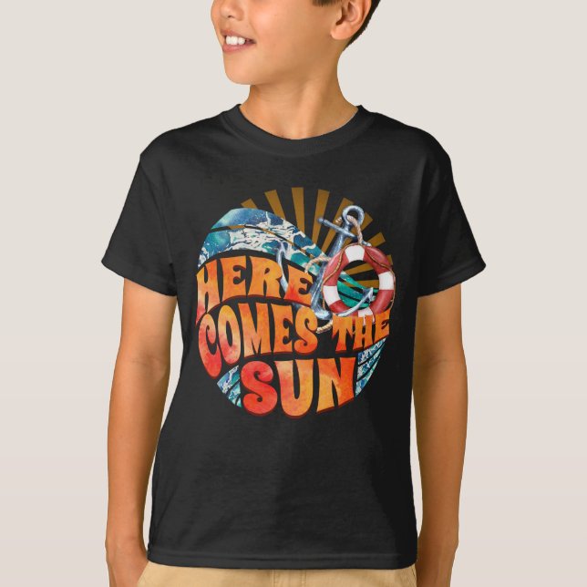 Camiseta Aqui Vem O Sol (Frente)