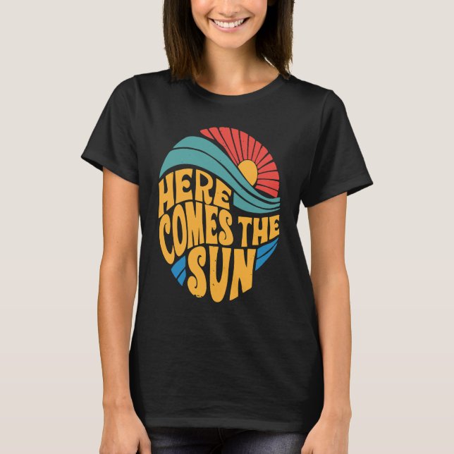 Camiseta Aqui Vem O Sol Cuto Sol (Frente)