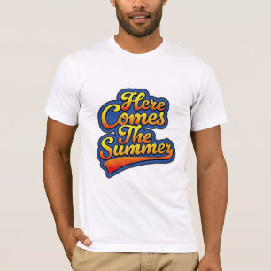 Camiseta Aqui vem o Verão