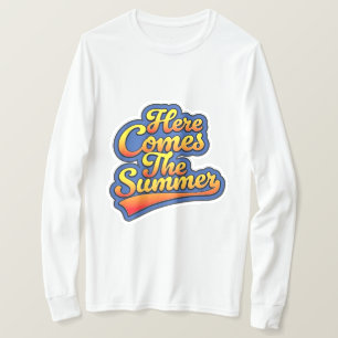Camiseta Aqui vem o Verão