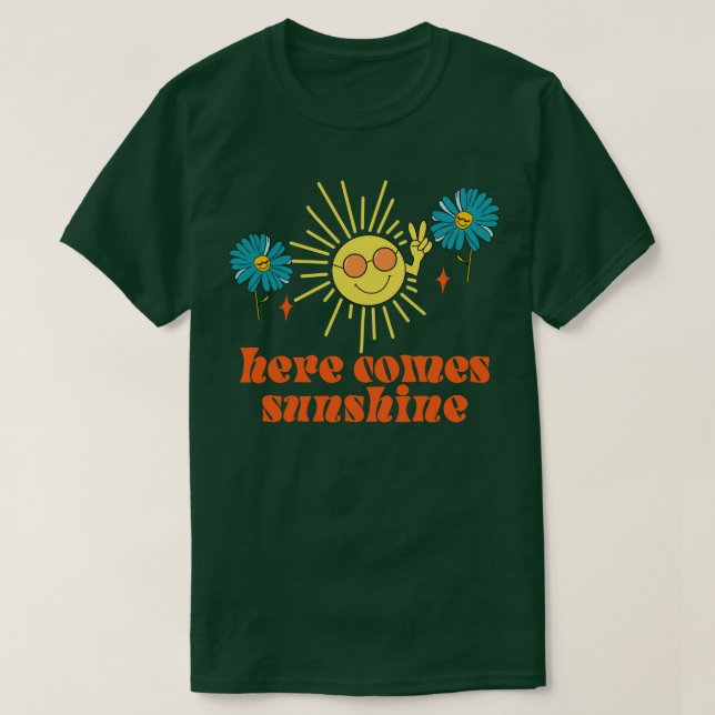 Camiseta Aqui vem Sunshine (Frente do Design)