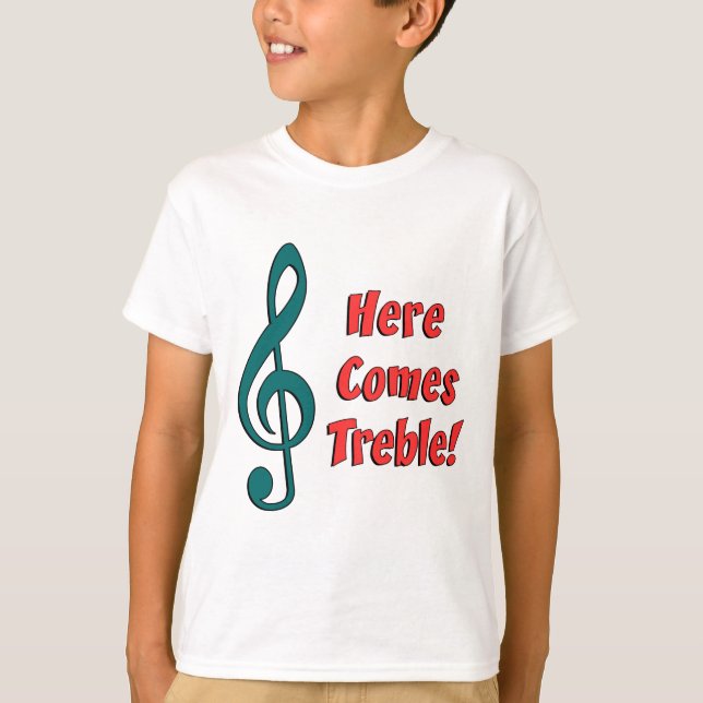 Camiseta Aqui Vem Treble (Frente)