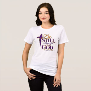 Camiseta Aquietai-vos e sabei que eu sou Deus