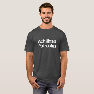 Camiseta Aquiles e patroclusão
