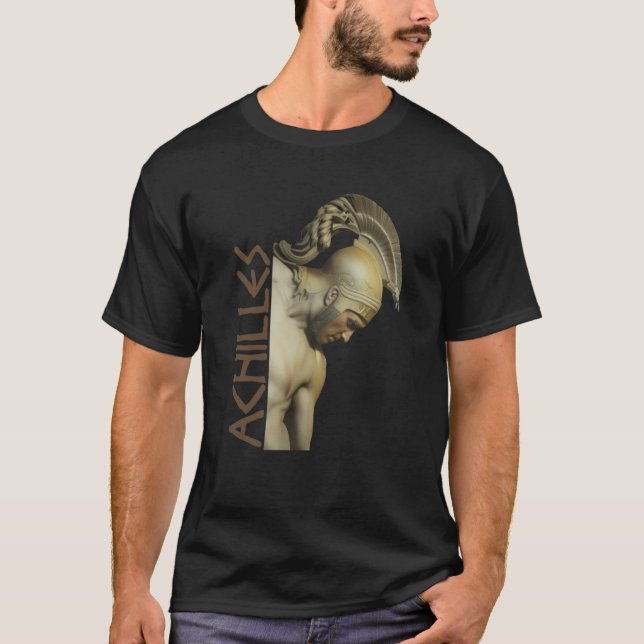 Camiseta Aquiles Guerreiro Grego (Frente)