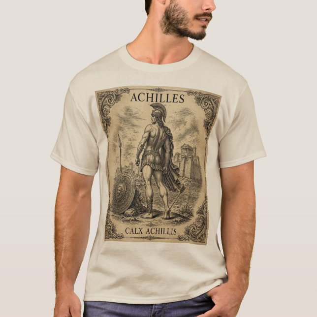 Camiseta Aquiles – Mitologia Grega (Frente)