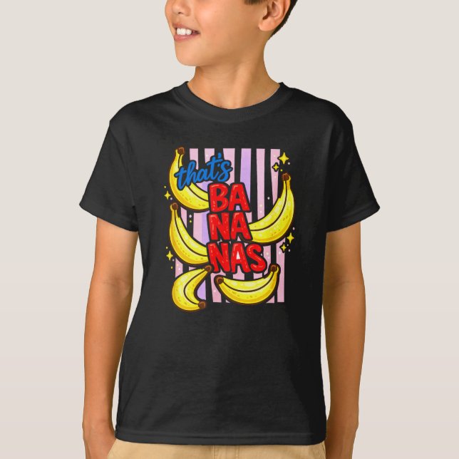 Camiseta Aquilo é bananas Punção de comida de fruta de verã (Frente)