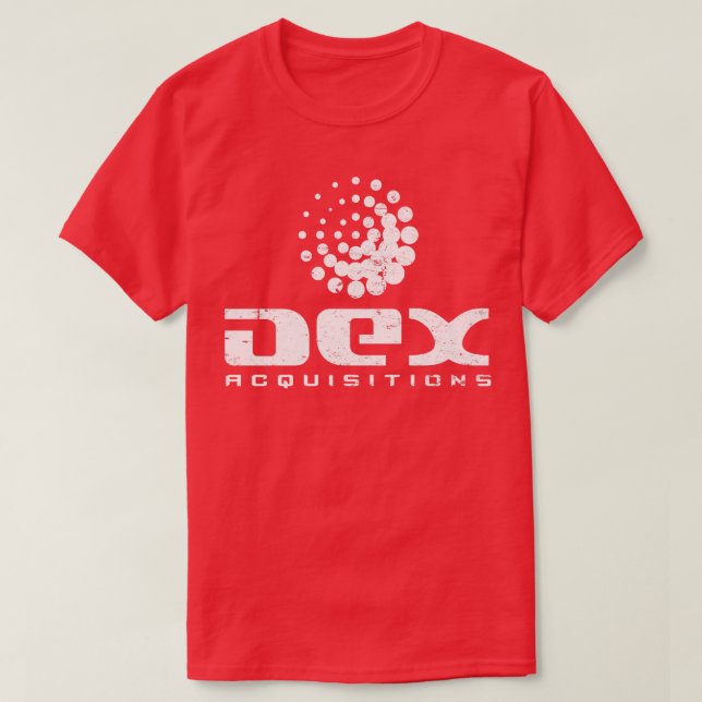 Camiseta Aquisições Dex (Frente do Design)