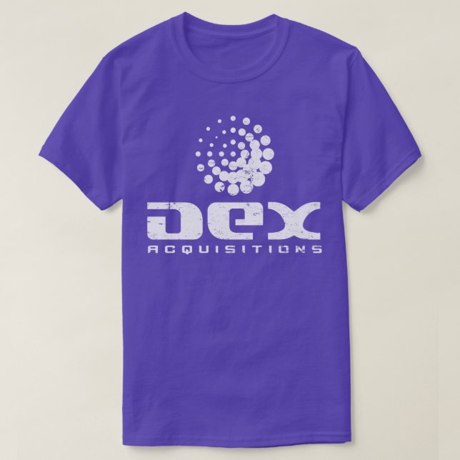 Camiseta Aquisições Dex (Frente do Design)