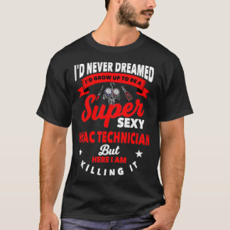 Camiseta Ar condicionado de ventilação por aquecimento técn