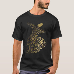 Camiseta Árabe - Caligrafia Rugindo Dervish Sufi