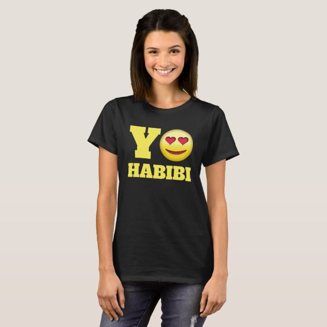 Camiseta Árabe de Yo Habibi (Frente Completa)