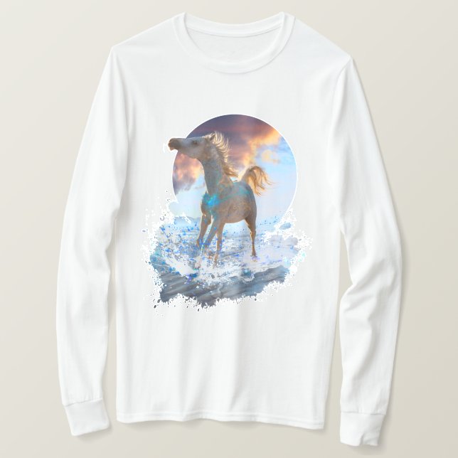 CAMISETA ARABIAN HORSES OF STELLAR ISLAND (Frente do Design)